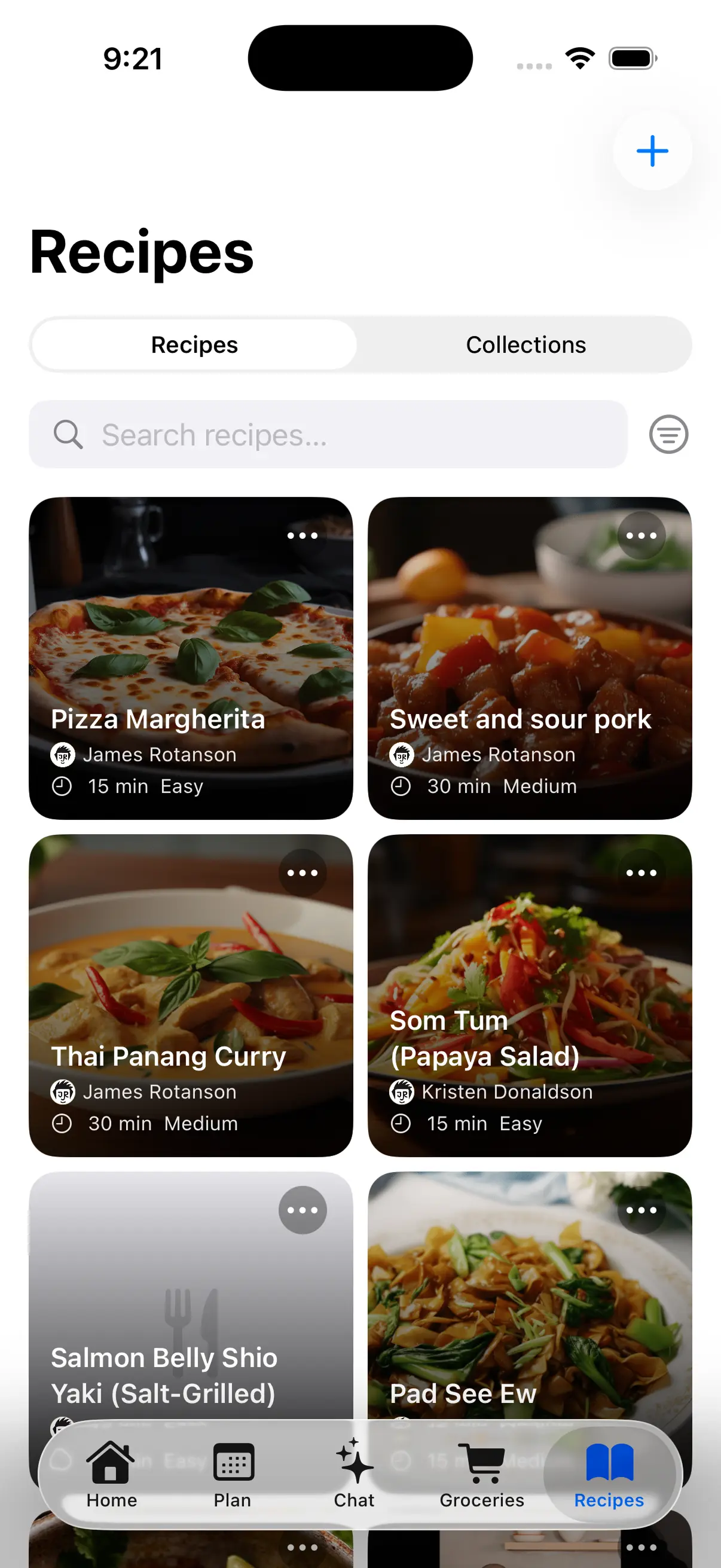All your recipes in one place
